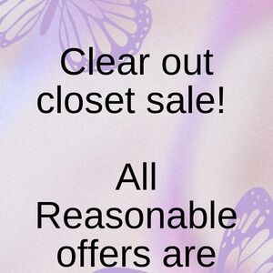 Clear‎ Out Closet Sale